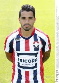 Bruno Andrade during the team presentation of Willem II on July 23, 2015 at the Koning Willem II stadium in Tilburg, The Netherlands Photocall Willem II Tilburg Dutch Eredivisie 2015 2016 xVIxxIVx 4125307