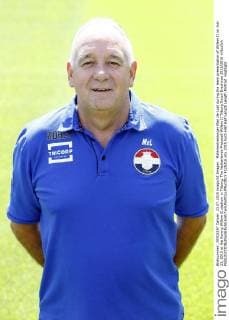 Materiaalverzorger Mari de Laat during the team presentation of Willem II on July 23, 2015 at the Koning Willem II stadium in Tilburg, The Netherlands Photocall Willem II Tilburg Dutch Eredivisie 2015 2016 xVIxxIVx 4125316
