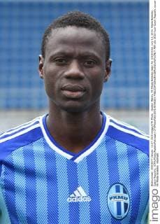 Gaston Mendy, FK Mlada Boleslav team for 2015 2016, July 13, 2015, Mlada Boleslav, Czech Republic. (CTKxPhoto RadekxPetrasek) CTKPhotoP201507140766201  PER