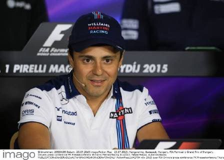 23.07.2015. Hungaroring, Budapest, Hungary. FIA Formual 1 Grand Prix of Hungary. Drivers press conference PK Pressekonferenz Williams Martini Racing & x2013; Felipe Massa, xLeannexBoonx  ActionPlus11642794