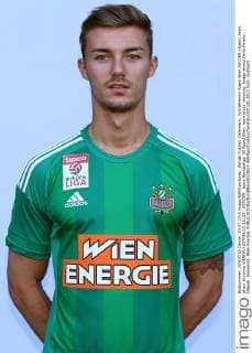 Aktuell Fußball, Österreich, Porträttermin Rapid Wien SOCCER - Rapid, team photo shooting VIENNA,AUSTRIA,03.JUL.15 - SOCCER - tipico Bundesliga, SK Rapid Wien, team photo shooting. Image shows Mario Pavelic (Rapid). Keywords: Wien Energie. GEPAxpictures xChristianxOrt