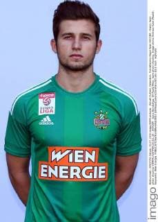 Aktuell Fußball, Österreich, Porträttermin Rapid Wien SOCCER - Rapid, team photo shooting VIENNA,AUSTRIA,03.JUL.15 - SOCCER - tipico Bundesliga, SK Rapid Wien, team photo shooting. Image shows Andreas Kuen (Rapid). Keywords: Wien Energie. GEPAxpictures xChristianxOrt