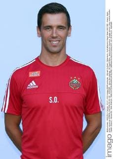 Aktuell Fußball, Österreich, Porträttermin Rapid Wien SOCCER - Rapid, team photo shooting VIENNA,AUSTRIA,03.JUL.15 - SOCCER - tipico Bundesliga, SK Rapid Wien, team photo shooting. Image shows video analyst Stefan Oesen (Rapid). Keywords: Wien Energie. GEPAxpictures xChristianxOrt