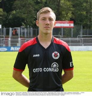 Regionalliga West, Saison 2015 2016, Fototermin Viktoria Köln, -- Connor Krempicki ( Viktoria Köln ) Portrait