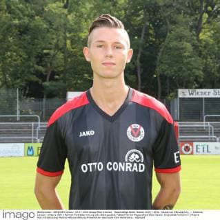 Regionalliga West, Saison 2015 2016, Fototermin Viktoria Köln, -- Dominik Lanius ( Viktoria Köln ) Portrait