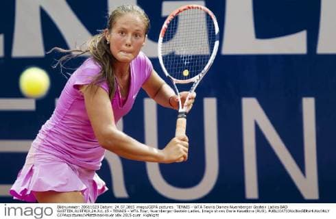 TENNIS - WTA Tennis Damen Nuernberger Gastein Ladies BAD GASTEIN,AUSTRIA,24.JUL.15 - TENNIS - WTA Tour, Nuernberger Gastein Ladies. Image shows Daria Kasatkina (RUS). GEPAxpictures xMatthiasxHauer