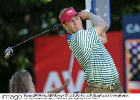July 24, 2015: Billy Hurley III, USA, tees off on the 10th hole during the second round of the RBC Canadian Open at Glen Abbey Golf Club in Oakville ON. GOLF: JUL 24 PGA Golf Herren - RBC Canadian Open - Second Round Icon15072427 EDITORIAL USE ONLY