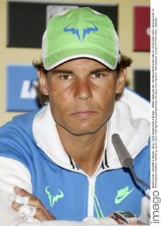 Rafael Nadal bei der Pressekonferenz zum bet-at-home Open 2015 Tennisturnier im Rothenbaum Stadion. Hamburg, 25.07.2015 Foto:xgbrcix xFuturexImage