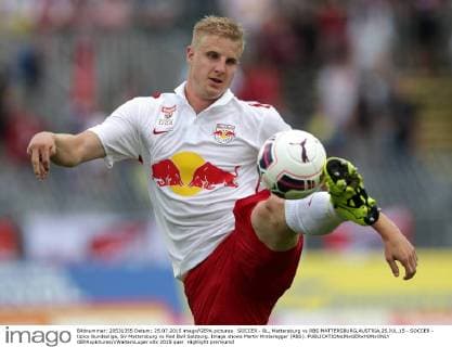 SOCCER - BL, Mattersburg vs RBS MATTERSBURG,AUSTRIA,25.JUL.15 - SOCCER - tipico Bundesliga, SV Mattersburg vs Red Bull Salzburg. Image shows Martin Hinteregger (RBS). GEPAxpictures xWalterxLuger