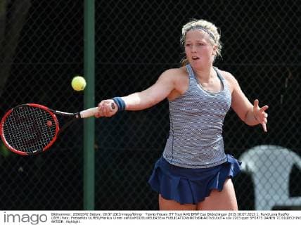 Tennis Frauen ITF Tour AHG BMW Cup Bildechingen 2015 28.07.2015 1. Rund Lena Rueffer (GER) Foto: Pressefoto ULMER Markus Ulmer xxNOxMODELxRELEASExx 