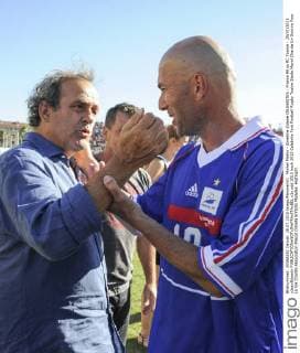 Michel Platini - Zinedine Zidane CELEBRITES : France 98 vs RC Toulon - 28 07 2015 xJeanBibardx 