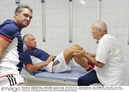 Jean Marc Ferreri - Didier Deschamps - Kine CELEBRITES : France 98 vs RC Toulon - 28 07 2015 xJeanBibardx 
