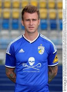GER, Regionalliga Nordost, FC Carl Zeiss Jena - Mannschaftsfototermin 30.07.15, Jena, Ernst-Abbe-Sportfeld, GER, NOFV, Regionalliga Nordost, Saison 2015 2016, FC Carl Zeiss Jena - Mannschaftsfototermin im Bild: Rene Klingbeil
