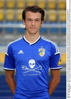 GER, Regionalliga Nordost, FC Carl Zeiss Jena - Mannschaftsfototermin 30.07.15, Jena, Ernst-Abbe-Sportfeld, GER, NOFV, Regionalliga Nordost, Saison 2015 2016, FC Carl Zeiss Jena - Mannschaftsfototermin im Bild: Luca Bürger