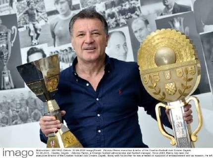 Zdravko Mamic executive director of the Croatian football club Dinamo Zagreb 02.06.2015., Croatia, Zagreb - Zdravko Mamic, a Croatian football administrator and football manager. Since 2003, Mamic has been the executive director of the Croatian football club Dinamo Zagreb. Along with his brother he was arrested on suspicion of embezzlement and tax evasion. He left the prison after paying 7 million kunas bail.  MarkoxLukunic PIXSELL