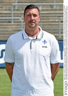 Aktuell Fußball, 1. BL, SV Darmstadt 98 Porträttermin 30.07.2015, xfux, Fussball 1.Bundesliga, SV Darmstadt 98 Porträttermin 2015 2016 emspor, v.l. Torwarttrainer Dimo Wache (SV Darmstadt 98) Portrait