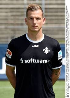 Aktuell Fußball, 1. BL, SV Darmstadt 98 Porträttermin 30.07.2015, xfux, Fussball 1.Bundesliga, SV Darmstadt 98 Porträttermin 2015 2016 emspor, v.l. Patrick Platins (SV Darmstadt 98) Portrait