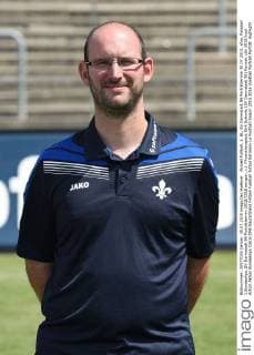 Aktuell Fußball, 1. BL, SV Darmstadt 98 Porträttermin 30.07.2015, xfux, Fussball 1.Bundesliga, SV Darmstadt 98 Porträttermin 2015 2016 emspor, v.l. Physiotherapeut Dirk Schmitt (SV Darmstadt 98) Portrait