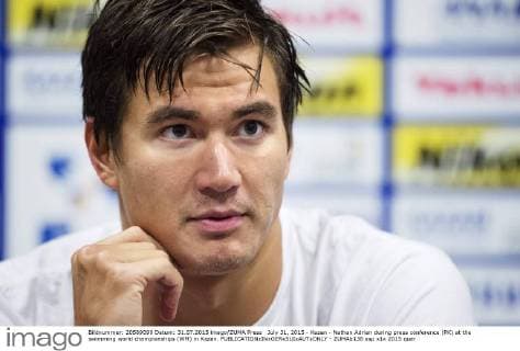 July 31, 2015 - Kazan - Nathan Adrian during press conference (PK) at the swimming world championships (WM) in Kazan.  - ZUMAb138