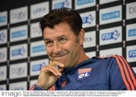 Aktuell Fußball, Frankreich, Supercup, Olympique Lyon Training und PK Hubert Fournier - Stade Saputo, Montreal FOOTBALL : Training Olympique Lyonnais - Trophee des champions - 31 07 2015 AnthonyBIBARD FEP 