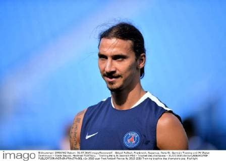 Aktuell Fußball, Frankreich, Supercup, Paris St. Germain Training und PK Zlatan Ibrahimovic - Stade Saputo, Montreal FOOTBALL : Training Paris St Germain PSG - Trophee des champions - 31 07 2015 AnthonyBIBARD FEP 