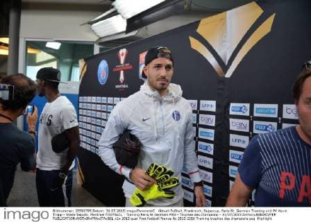 Aktuell Fußball, Frankreich, Supercup, Paris St. Germain Training und PK Kevin Trapp - Stade Saputo, Montreal FOOTBALL : Training Paris St Germain PSG - Trophee des champions - 31 07 2015 AnthonyBIBARD FEP 