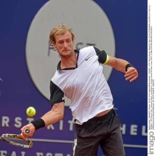 TENNIS - ATP Tennis Herren Generali Open 2015 KITZBUEHEL,AUSTRIA,01.AUG.15 - TENNIS - ATP World Tour, Generali Open, qualification. Image shows Michael Linzer (AUT). GEPAxpictures xHansxOsterauer