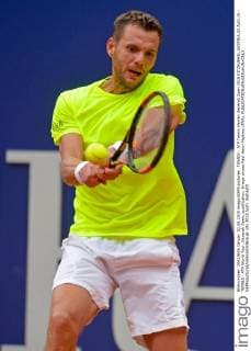 TENNIS - ATP Tennis Herren Generali Open 2015 KITZBUEHEL,AUSTRIA,02.AUG.15 - TENNIS - ATP World Tour, Generali Open, qualification. Image shows Paul-Henri Mathieu (FRA). GEPAxpictures xHansxOsterauer