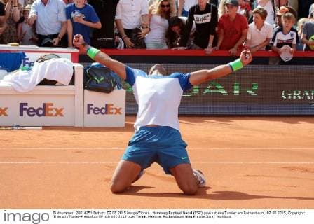 Hamburg Raphael Nadal (ESP) gewinnt das Turnier am Rothenbaum, 02.08.2015, Copyright: Thiersch Eibner-Pressefoto EP_cth