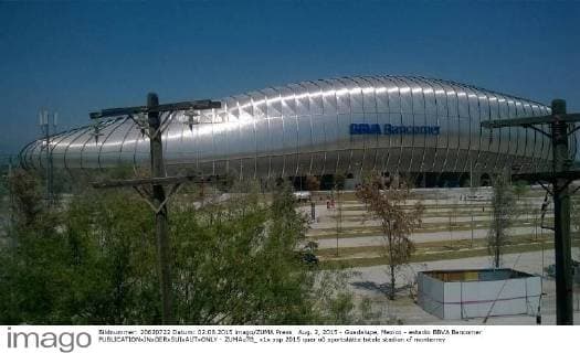 Aug. 2, 2015 - Guadalupe, Mexico - estadio BBVA Bancomer  - ZUMAu78_