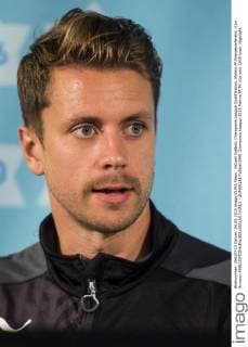 Aktuell Fußball, Champions League Qualifikation, Malmö FF Pressekonferenz: Kari Arnason - ZUMAb138