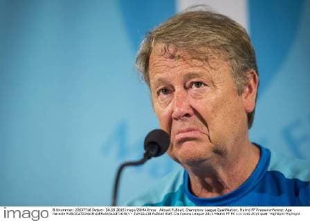 Aktuell Fußball, Champions League Qualifikation, Malmö FF Pressekonferenz: Age Hareide - ZUMAb138