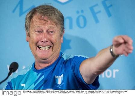 Aktuell Fußball, Champions League Qualifikation, Malmö FF Pressekonferenz: Age Hareide - ZUMAb138