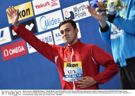 GUY James GBR Gold Medal Men s 200m Freestyle Day12 04 08 2015 Kazan Arena Swimming XVI FINA World Championships Aquatics Kazan Tatarstan AndreaxStaccioli