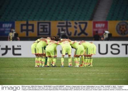 Women s Japan national team Nationalteam group (JPN), AUGUST 4, 2015 - Football Soccer : EAFF Women s East Asian Cup 2015 between Sorth Korea 2-1 Japan at Wuhan Sports Center Stadium, Wuhan, China. NoxThirdxPartyxSales  (dlra007270)