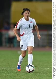 Yegyong Ri (PRK), AUGUST 4, 2015 - Football Soccer : EAFF Women s East Asian Cup 2015 between China 2-3 North Korea at Wuhan Sports Center Stadium, Wuhan, China. NoxThirdxPartyxSales  (dlra007427)