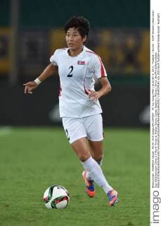 Mi Yun Song (PRK), AUGUST 4, 2015 - Football Soccer : EAFF Women s East Asian Cup 2015 between China 2-3 North Korea at Wuhan Sports Center Stadium, Wuhan, China. NoxThirdxPartyxSales  (dlra007434)