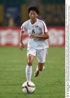 Unju Kim (PRK), AUGUST 4, 2015 - Football Soccer : EAFF Women s East Asian Cup 2015 between China 2-3 North Korea at Wuhan Sports Center Stadium, Wuhan, China. NoxThirdxPartyxSales  (dlra007440)