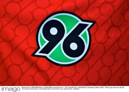 DFL Fussball Berlin 05.08.2015 1 Bundesliga Saison 2015 2016 Logo Hannover 96