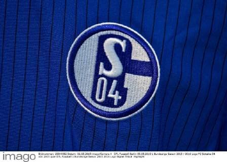 DFL Fussball Berlin 05.08.2015 1 Bundesliga Saison 2015 2016 Logo FC Schalke 04