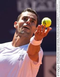 Santiago Giraldo (COL) Tennis - Generali-Kitzbuehel-Open2015 - ATP Tennis Herren 250 - Kitzbuehler Tennis Club - Kitzbuehel - Tirol - Oesterreich - 5 August 2015. Juergen Hasenkopf