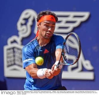 TENNIS - ATP Tennis Herren Generali Open 2015 KITZBUEHEL,AUSTRIA,05.AUG.15 - TENNIS - ATP World Tour, Generali Open. Image shows Fabio Fognini (ITA). GEPAxpictures xHansxOsterauer