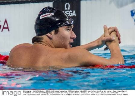 ADRIAN Nathan USA 100 Freestyle Men Semifinal Swimming - Kazan Arena Day13 05 08 2015 XVI FINA World Championships Aquatics Swimming Kazan Tatarstan RUS July 24 - Aug. 9 2015 - Schwimmen - WM 2015 - andreaxmasini