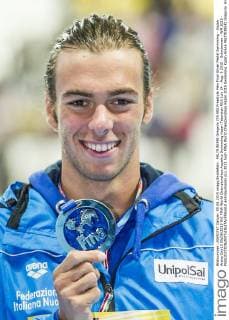 PALTRINIERI Gregorio ITA 800 Freestyle Men Final Silver Medal Swimming - Kazan Arena Day13 05 08 2015 XVI FINA World Championships Aquatics Swimming Kazan Tatarstan RUS July 24 - Aug. 9 2015 - Schwimmen - WM 2015 - andreaxmasini
