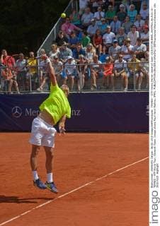 TENNIS - ATP Tennis Herren Generali Open 2015 KITZBUEHEL,AUSTRIA,06.AUG.15 - TENNIS - ATP World Tour, Generali Open. Image shows Paul-Henri Mathieu (FRA). GEPAxpictures xHansxOsterauer