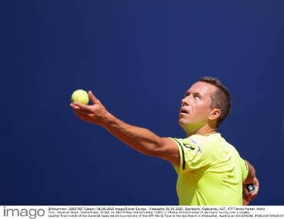 Kitzbuehel 06.08.2015, Sportpark, Kitzbuehel, AUT, ATP Tennis Herren World Tour, Generali Open, Viertelfinale, Einzel, im Bild Philipp Kohlschreiber (GER) Philipp Kohlschreiber of Germany during men s singles Quarter final match of the Generali Open tennis tournament of the ATP World Tour at the Sportpark in Kitzbuehel, Austria on 2015 08 06.  EX_GRO  