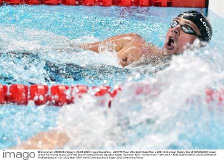LOCHTE Ryan USA Gold Medal Men s 200m Individual Medley Day14 06 08 2015 Kazan Arena Swimming Nuoto XVI FINA World Championships Aquatics Kazan Tatarstan RUS - Schwimmen - WM 2015 - AndreaxStaccioli