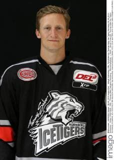 Aktuell Eishockey, DEL, Porträttermin Thomas Sabo Ice Tigers Nürnberg 06.08.2015 - Eishockey - Saison 2015 2016 - DEL - Thomas Sabo Icetigers Nürnberg - Mannschaftsfoto - MaWi - David Printz (55, Thomas Sabo Ice Tigers Nürnberg) Einzelbild