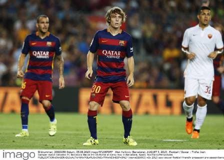 Alen Halilovic (Barcelona), AUGUST 5, 2015 - Football Soccer : Trofeo Joan Gamper match between FC Barcelona Barca 3-0 AS Roma at Camp Nou in Barcelona, Spain. NoxThirdxPartyxSales  (oqma016893)