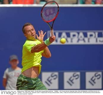 TENNIS - ATP Tennis Herren Generali Open 2015 KITZBUEHEL,AUSTRIA,08.AUG.15 - TENNIS - ATP World Tour, Generali Open. Image shows Philipp Kohlschreiber (GER). GEPAxpictures xHansxOsterauer
